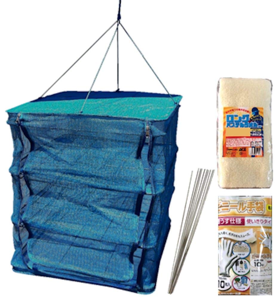 Amazon.co.jp: 干しかご 3段用 50cm角 仕切り網板2枚・ステンレス