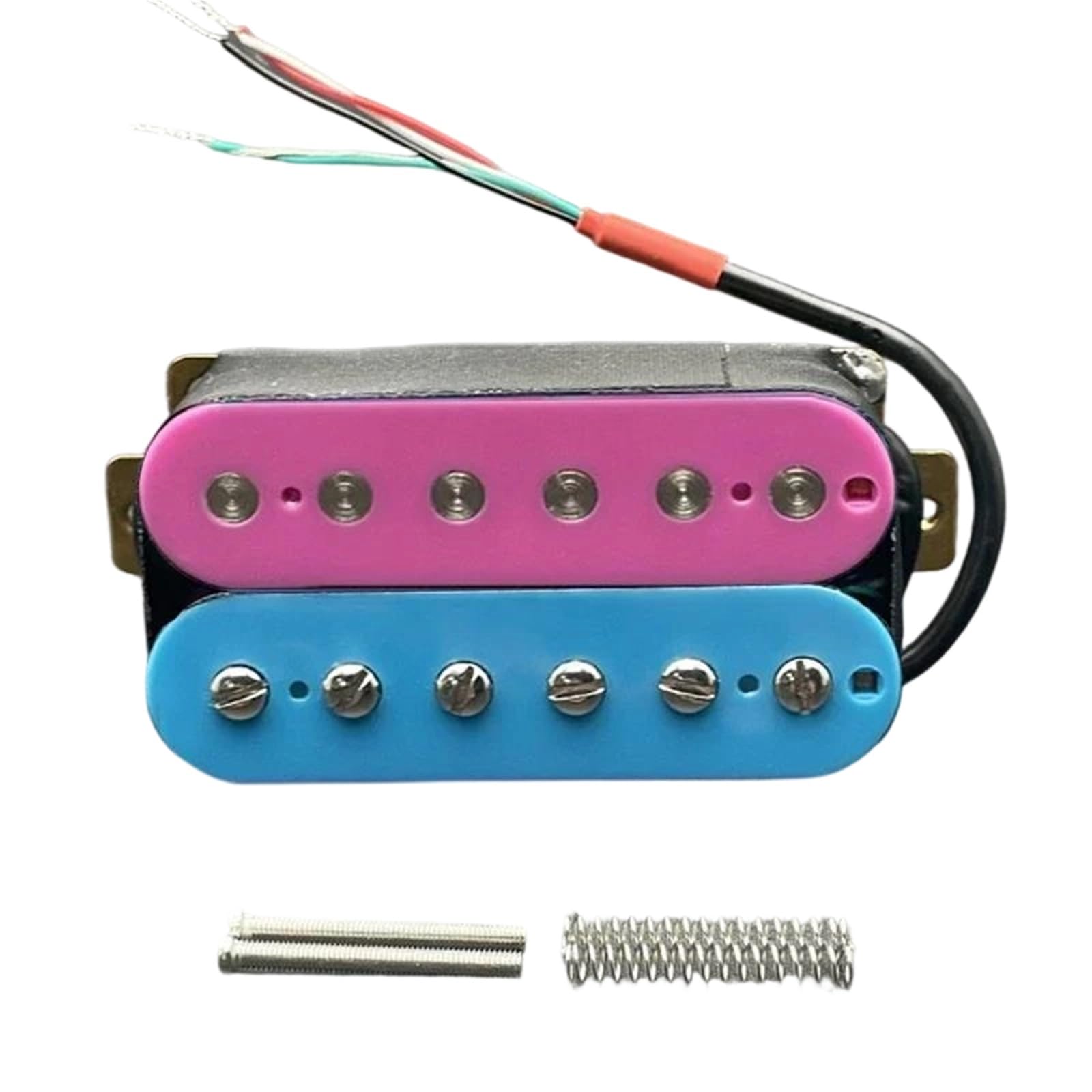 Ricambi Per Pickup Di Chitarra Elettrica Pickup Humbucker A Doppia Bobina Per Chitarra Elettrica A 6 Corde | Pickup al ponte o al manico a scelta(Sky Blue Purple B)