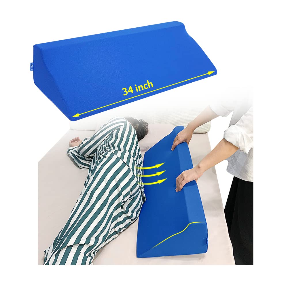 AOSSA Bed Wedge Pillow Positioning for Sleeping Foam Reflux Pillow
