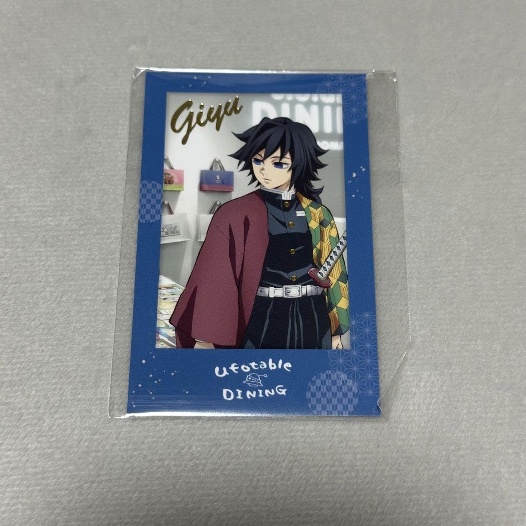 希少　鬼滅の刃　DINING 新店舗記念　コレクションフォト　冨岡　義勇 鬼滅の刃 ダイニング 新店舗記念 イラスト ランダムコレクション