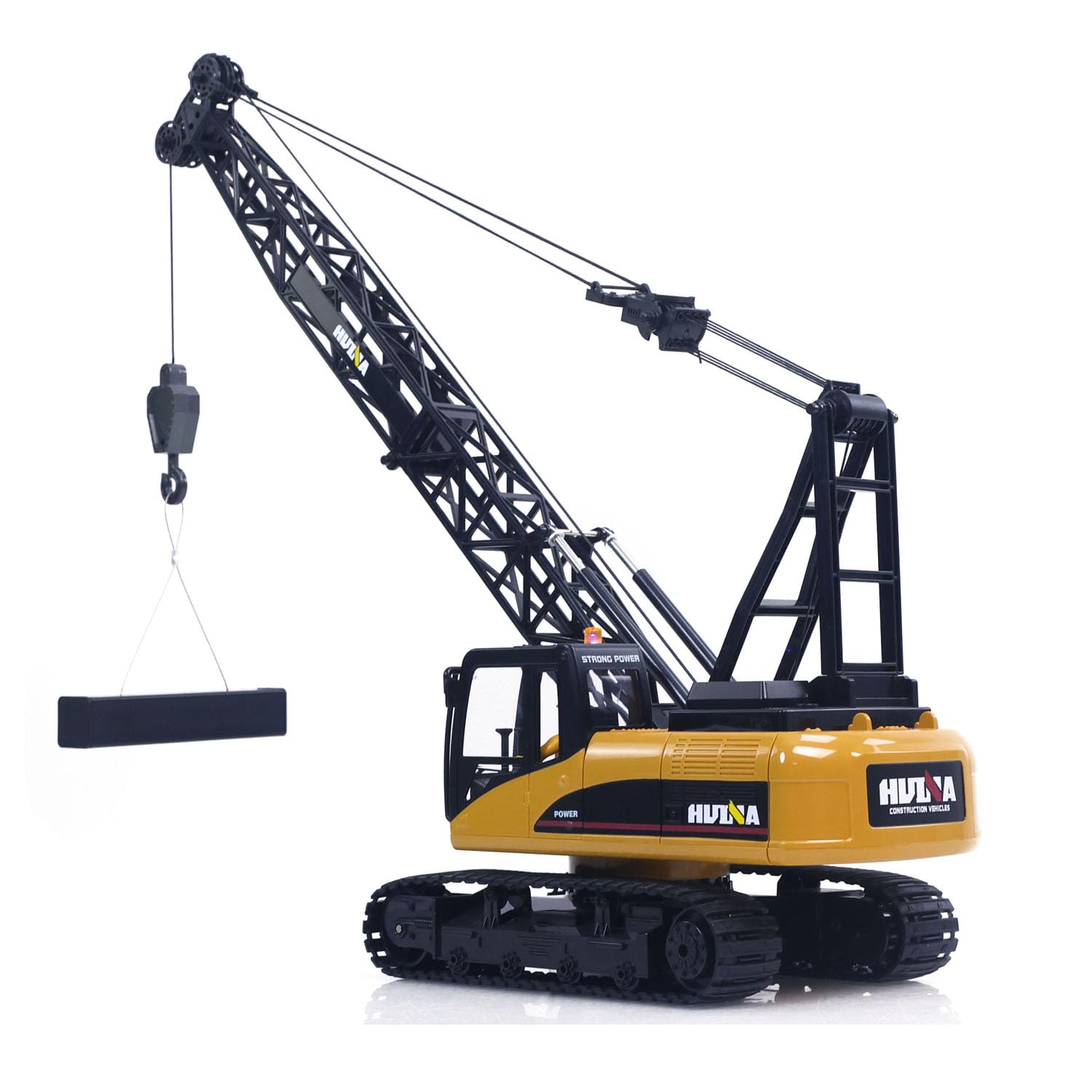 HUINA 572 15CH RC 1/14 grúa de construcción camión torre excavadora modelo coche hobby grado modelo para adulto hobby