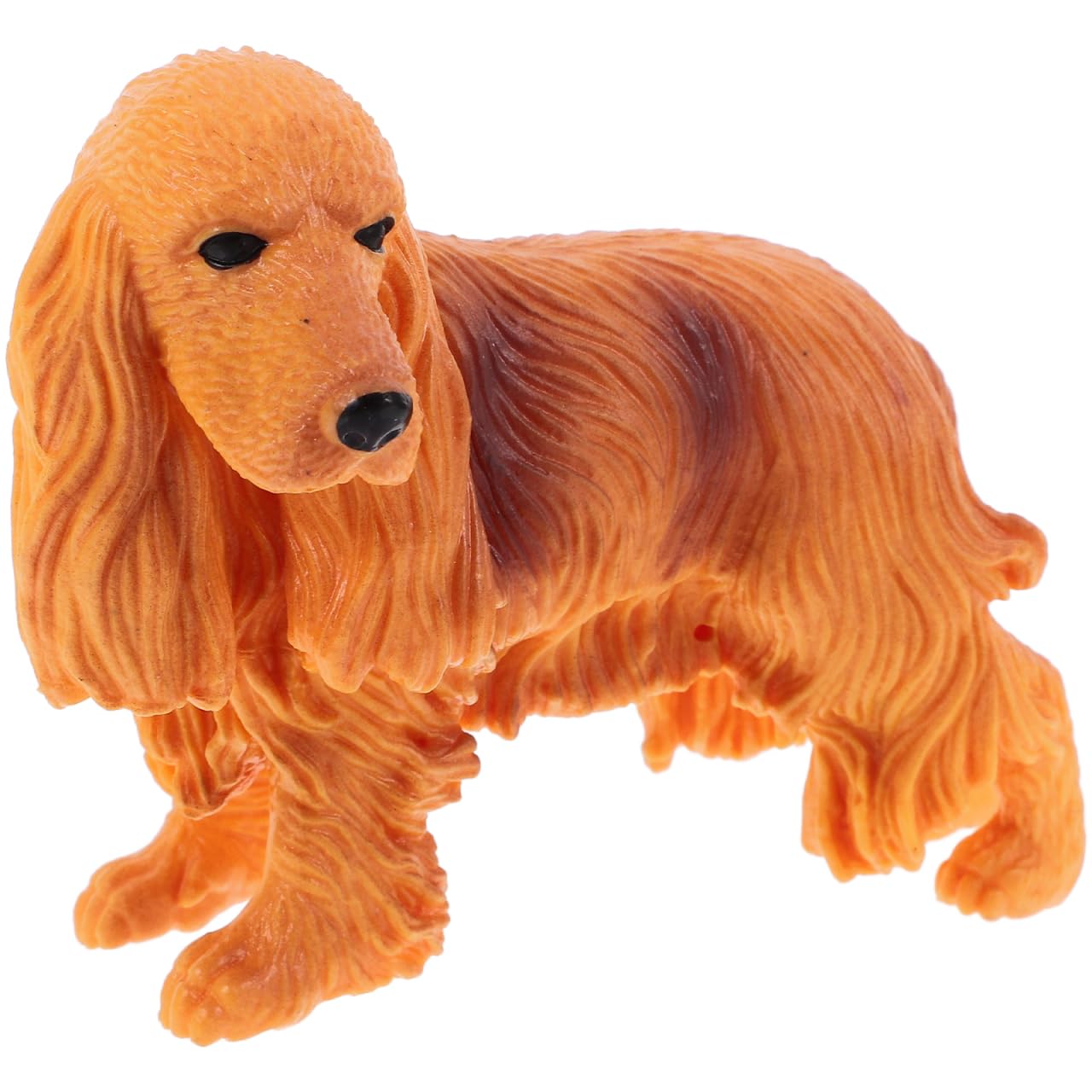 Abaodam Realistic Dog Model Simulated Animal Model Plastic Dog Miniature Animal Decor for Desktop Home Office Flowerpot Party Favors Gift for Families Friends and Colleagues