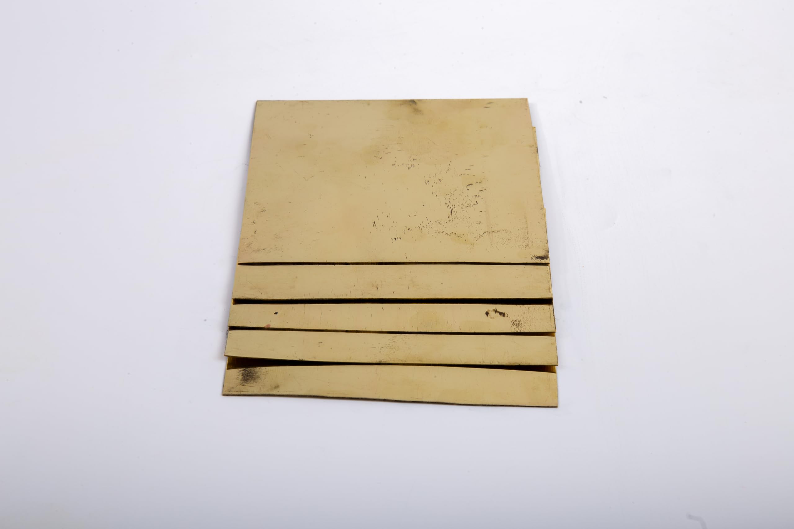 Sona metals Brass Sheet .8 * 100 * 100mm 1