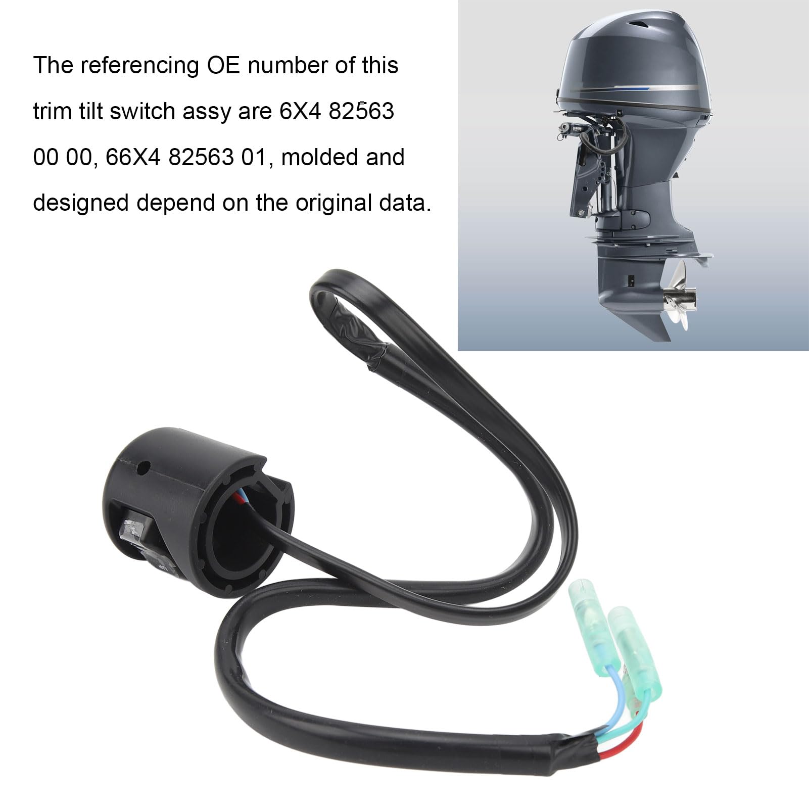 Amazon.com: XWXLIJV Trim Tilt Switch 6X4-82563-00-00 66X4-82563-01