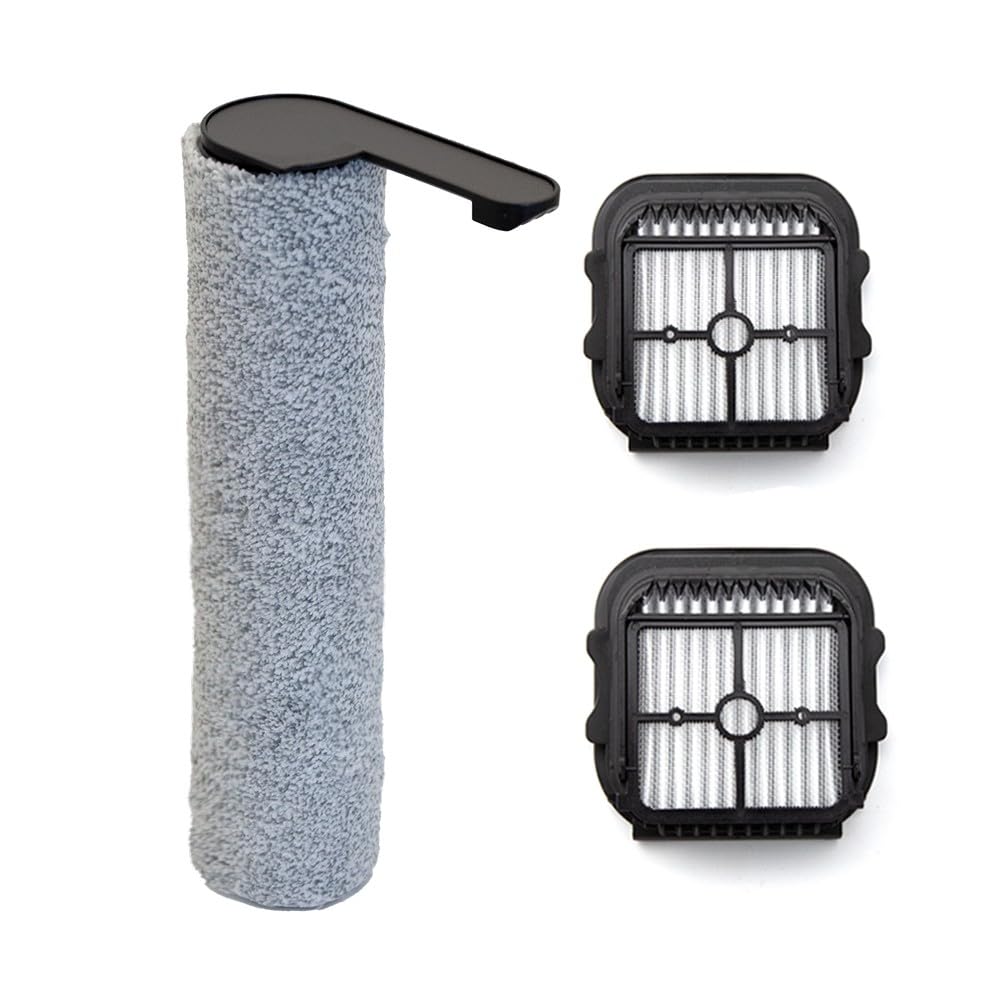 EasyByMall Kit spazzola a rullo e filtro HEPA per aspirapolvere Laresar S7 Pro Wet Dry e parti di ricambio con filtri