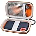 Price comparison product image Portable Shockproof Case for SanDisk Extreme Portable SSD 250GB/ 500GB/ 1T/ 2T SSD USB 3.0 External Solid State Drives (Orange)