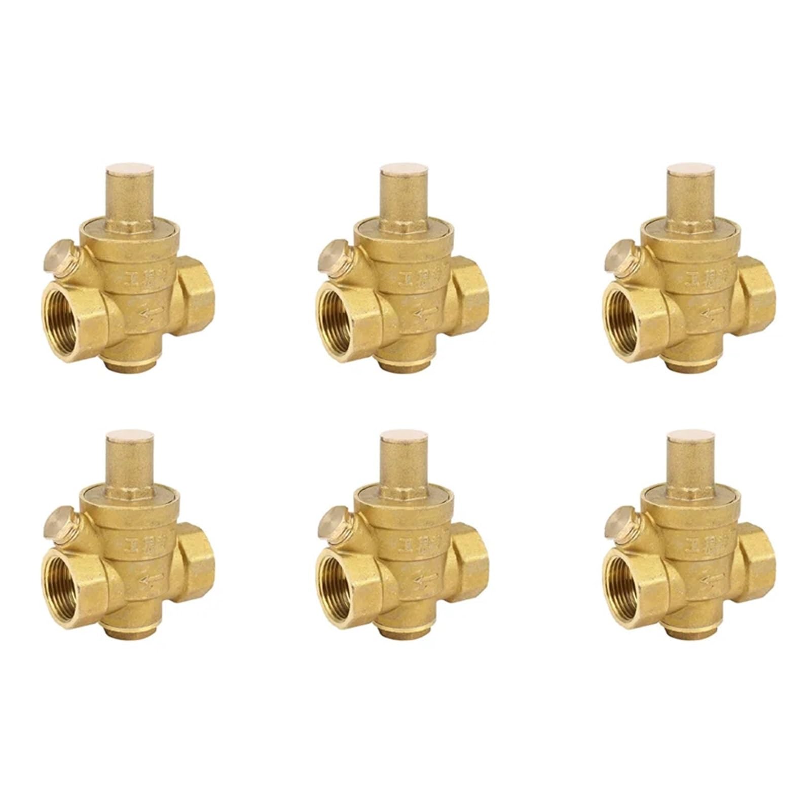 Ozliyy One Color 1Pcs Dn20 3/4 Inch Adjustable Water Pressure Reducing Regulator Valve 1.6Mpa