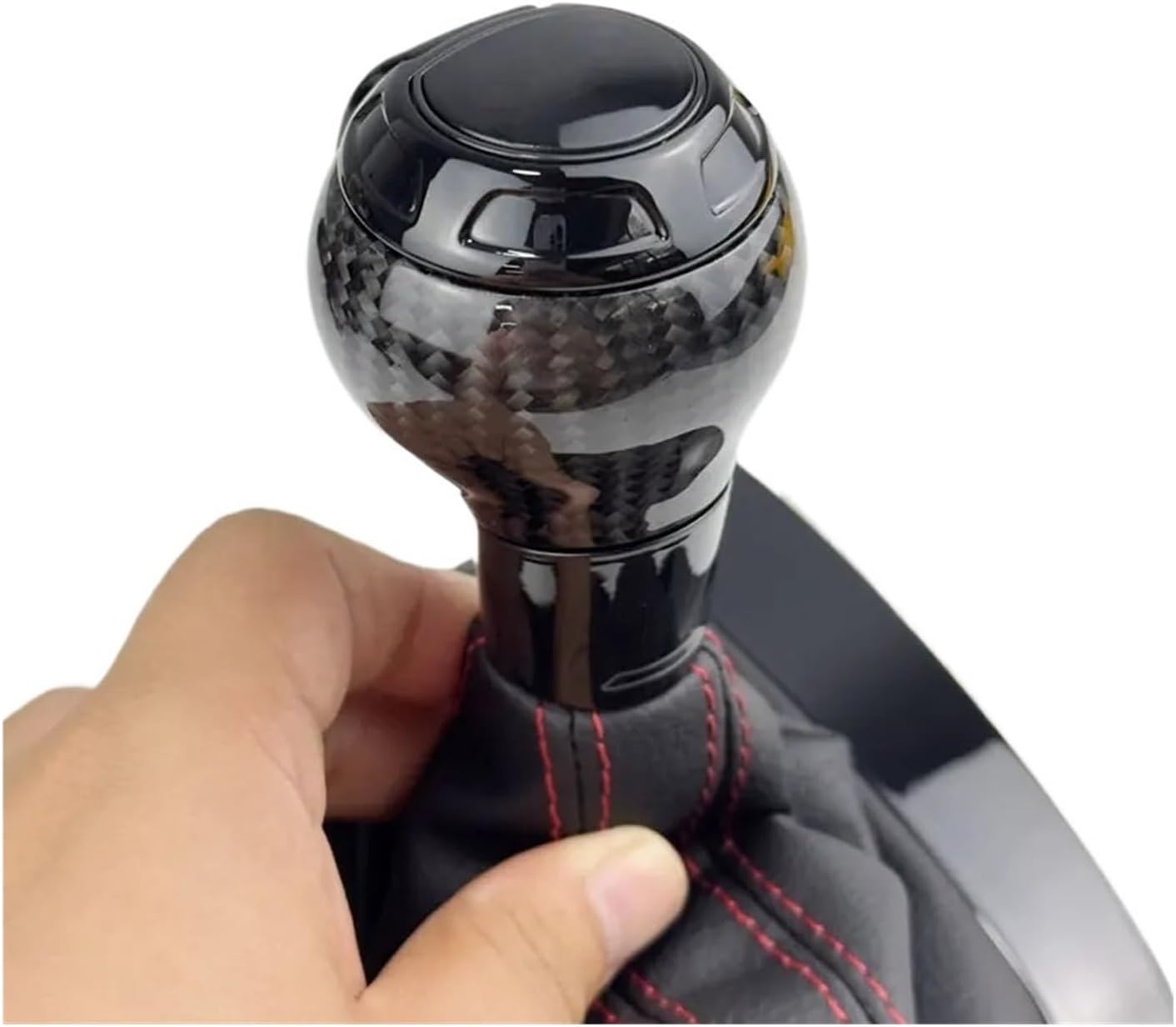 Zeroclearance Gearbox Frame Bracket Ring Variable Speed Knob Base Decorative Ring Suitable Compatible with VW Golf 56mk5mk6 Sauk(2)