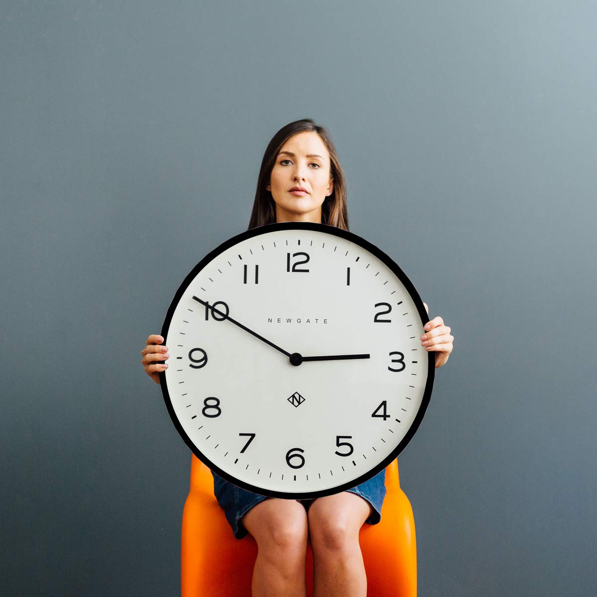 Newgate Number One Clock Echo Black: Wall Clocks: Amazon.com.au