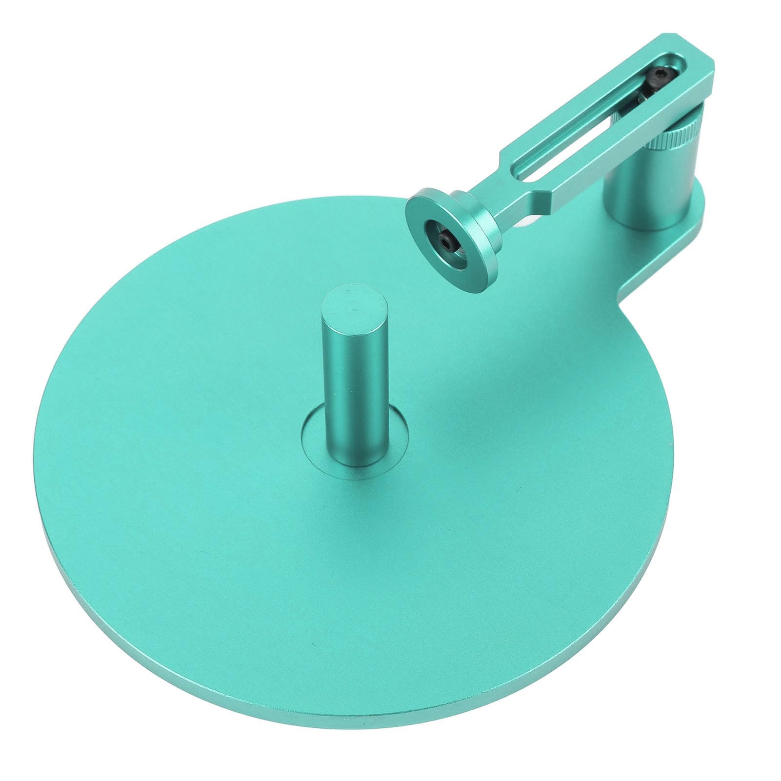 Rosvola Kit de Pegado de Neumáticos para Coche RC, Herramientas de (Cyan) | Construcción metálica, rodillo de presión ajustable, versátil para ejes 1/18-1/8, fácil de usar