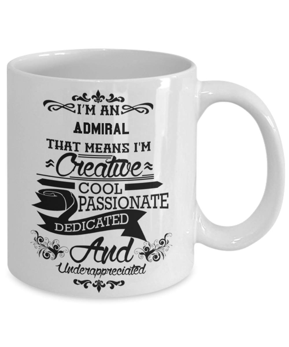 Amazon.com: Gift For Admiral - Admiral Coffee/Tea Mug - Perfect Graduation  Gift, Ceramic Coffee Cup For Admiral, For Men And Women : Home & Kitchen