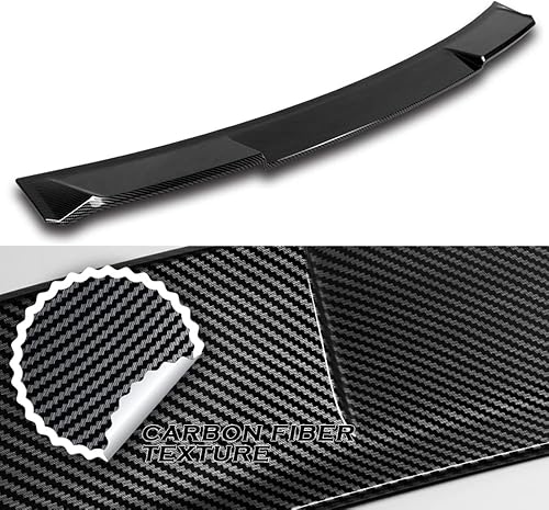 Miniatura 2 de Q1-TECH, Alerón de techo para ventana trasera compatible con Lexus IS250 / IS350 / is-F ISF Sedan 2006-2013, solo para ventana trasera, de ABS,