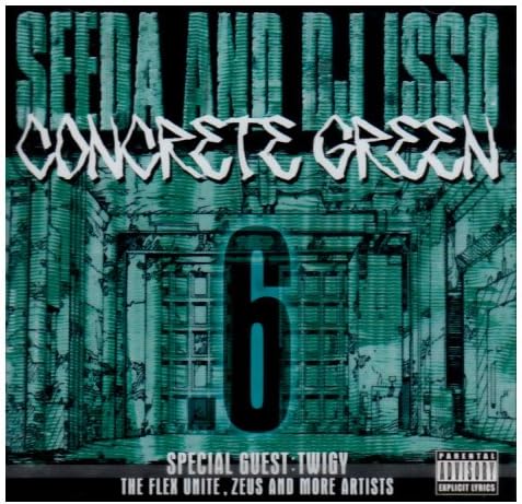 SEEDA DJ ISSO - Concrete Green 6 - CD