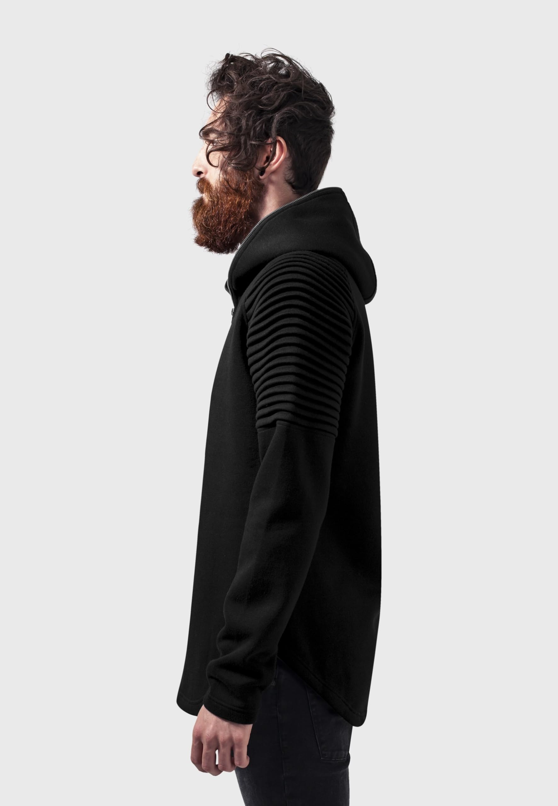 Urban Classics Tb1413-pleat Sleeves Terry Hoody Sudadera Hombre (Pack de 1)