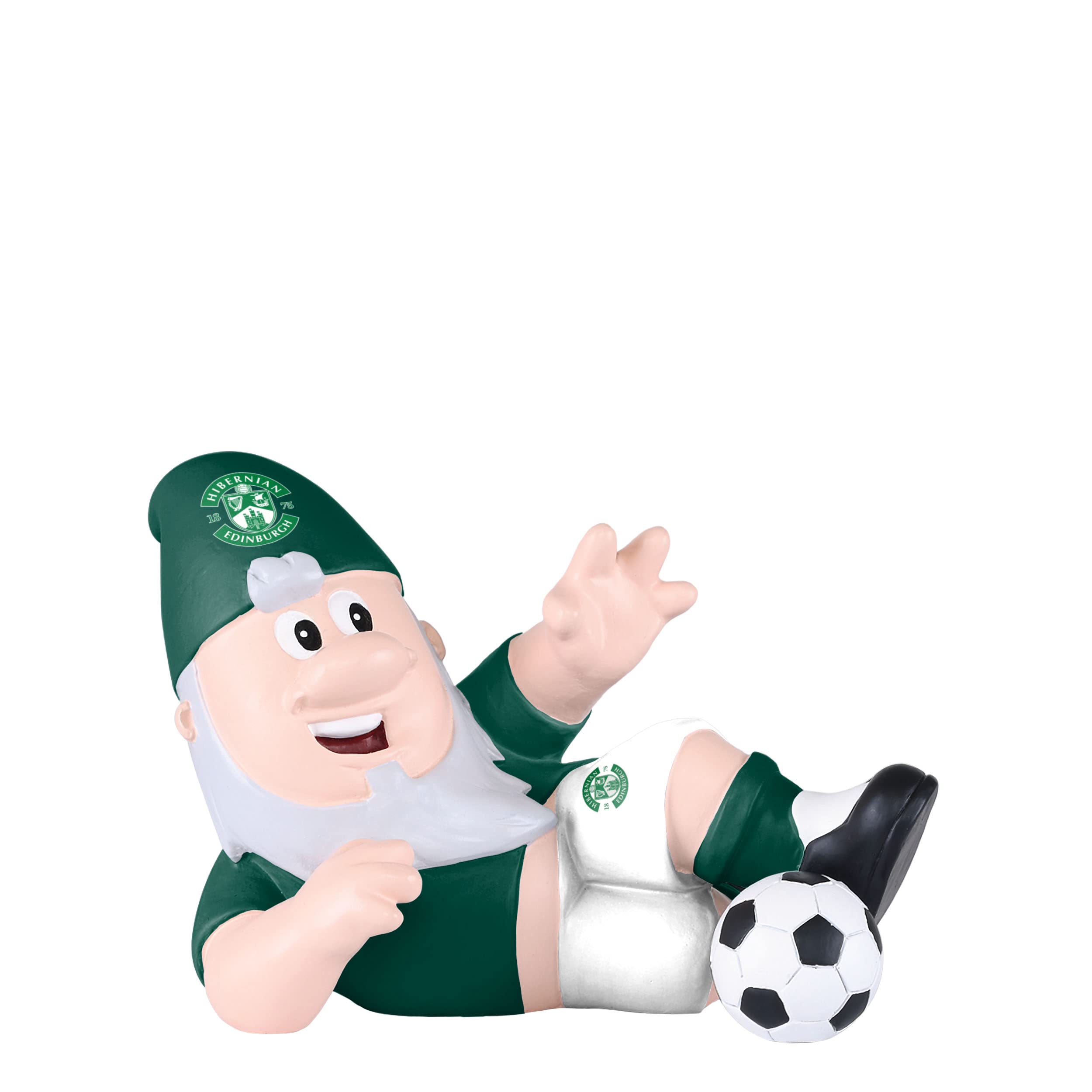 Foco Painted Official Hibernian Fc Sliding Tackle Football Garden Gnome