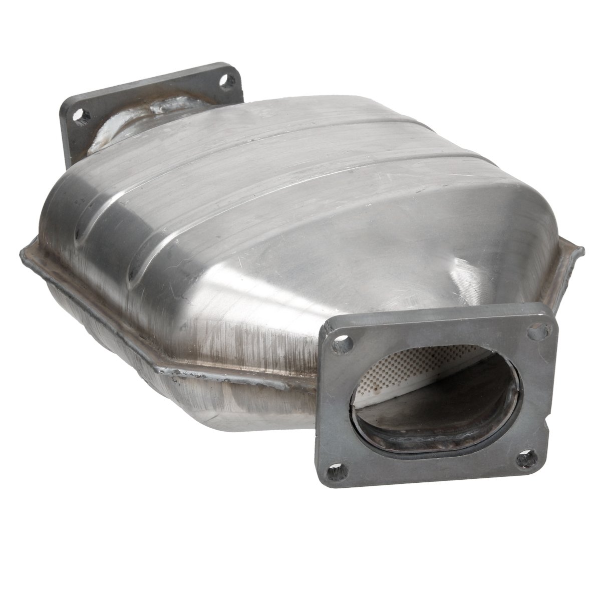 ECD Germany Kat-119 Filtro de Partículas Diesel - Longitud: 370mm - incl. kit de montaje para coches - Filtro de partículas Hollín - DPF