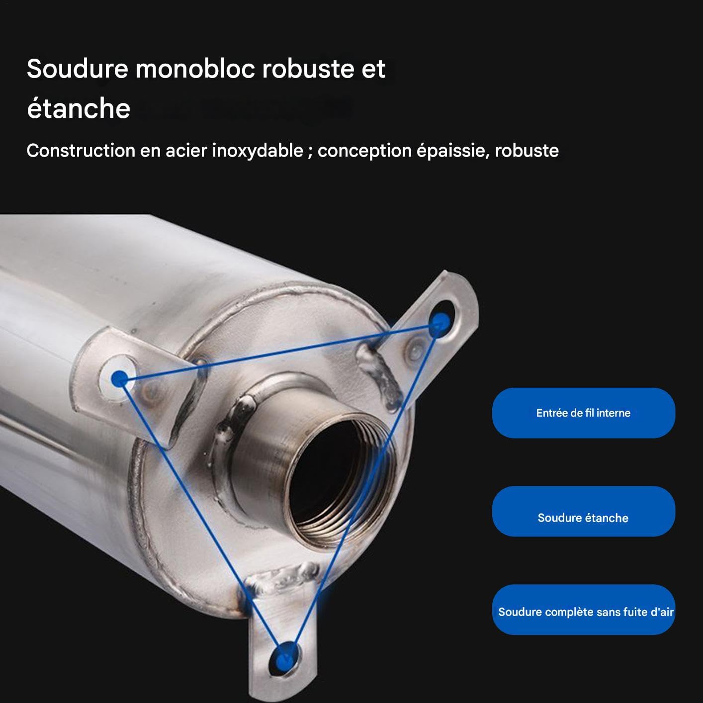 Pompa Acqua Manuale In Acciaio Per Pozzo Di 10 Metri Irrigazione Giardino Farm Uso Domestico Senza Elettricità Di Pompaggio Robusto