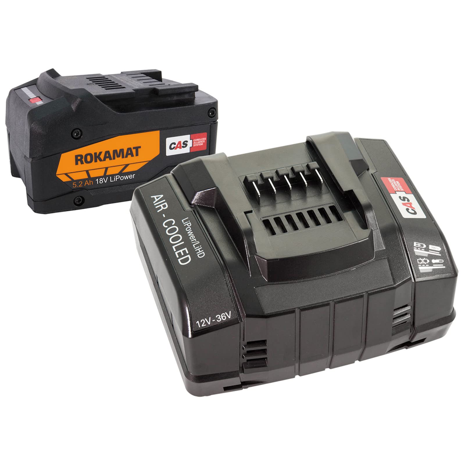 ROKAMAT CHAMELEON CX Akku-Universalmaschine – Schleifmaschine für Profihandwerker, All-in-One Glättmaschine, Poliermaschine & Reinigungsmaschine – inkl. 2x Akku 5,2Ah & Schnell-Ladegerät