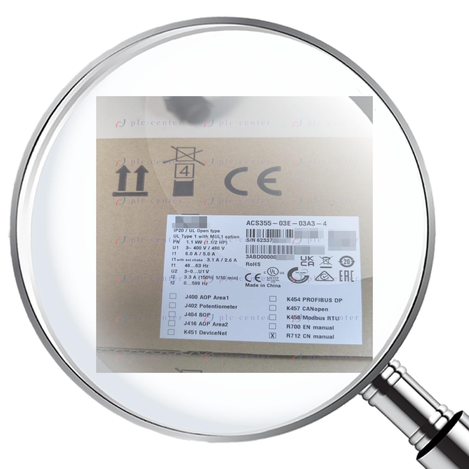 ACS355-03E-03A3-4 New Inverter Spot Goods for Shipping