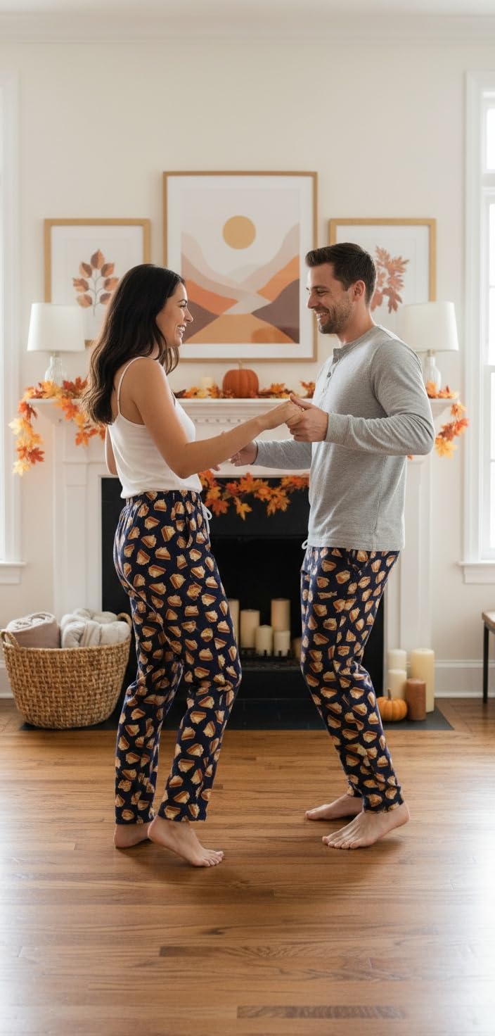 Unisex Adults Holiday Themed Pajama Pants