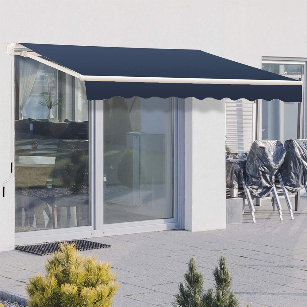 Buy The Fellie DIY Manual Garden Awnings Patio Awning Retractable