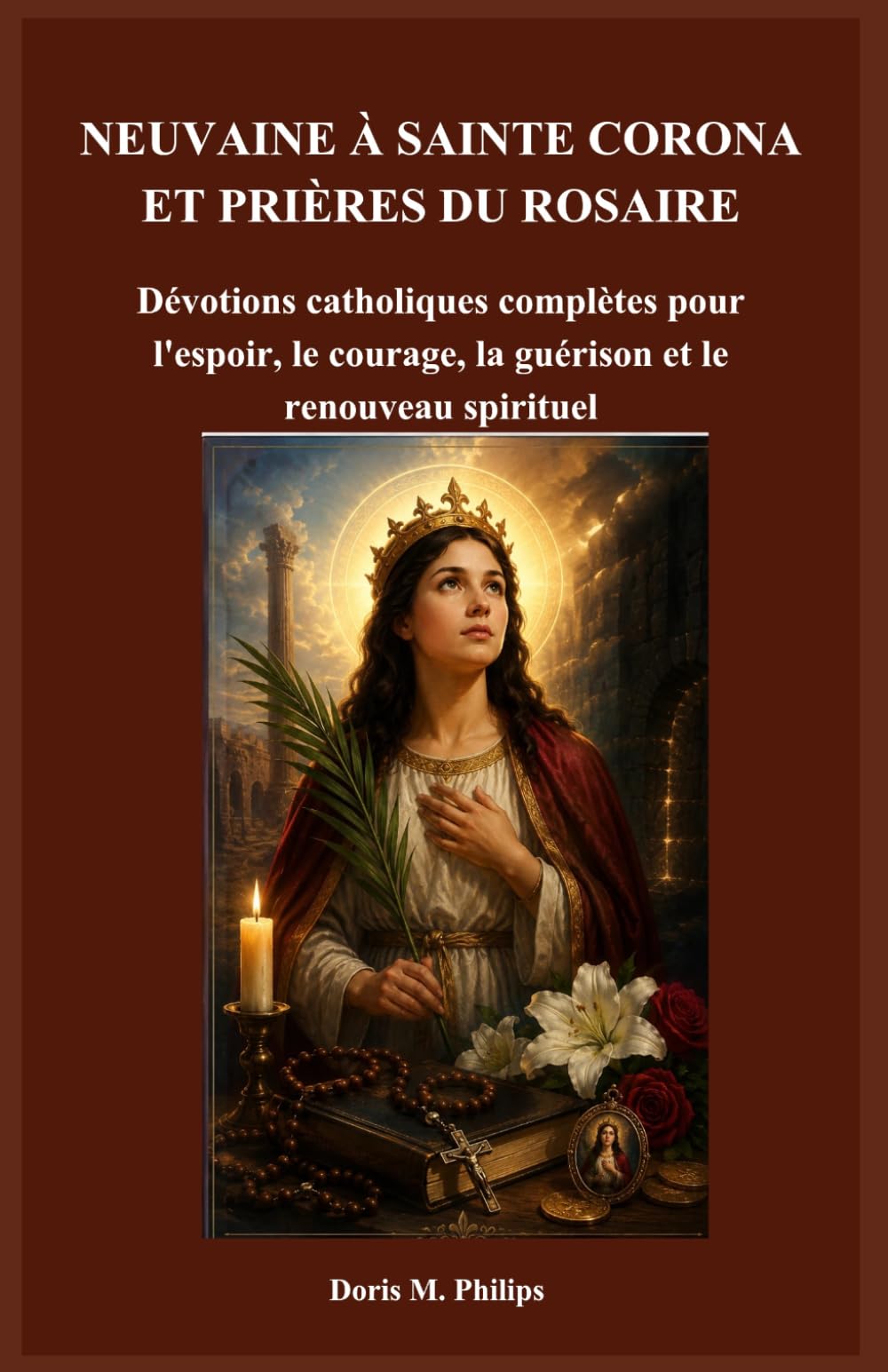 NEUVAINE À SAINTE CORONA ET PRIÈRES DU ROSAIRE: Dévotions catholiques complètes pour l'espoir, le courage, la guérison et le renouveau spirituel