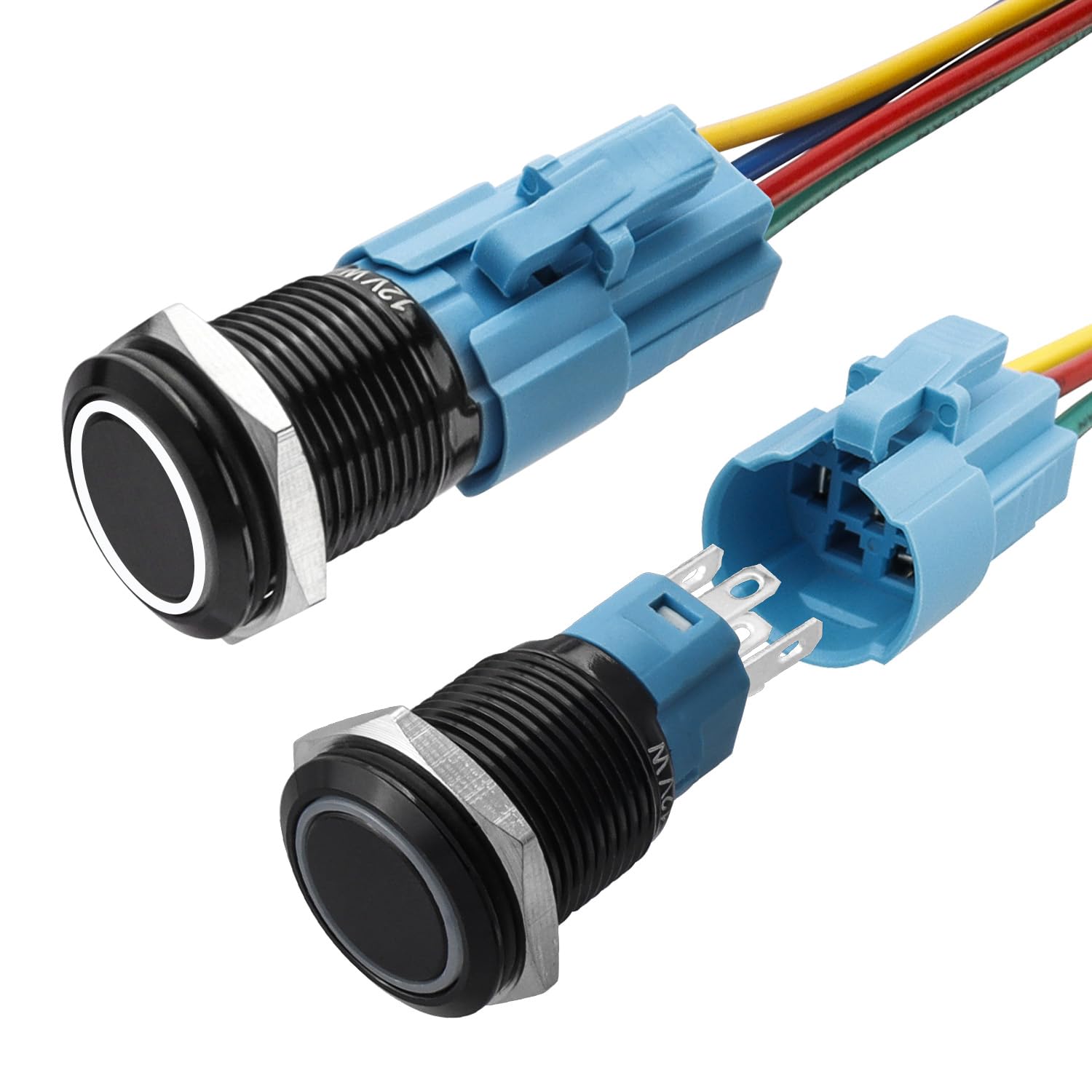 Bestgle 16mm Momentary LED Push Button Switch