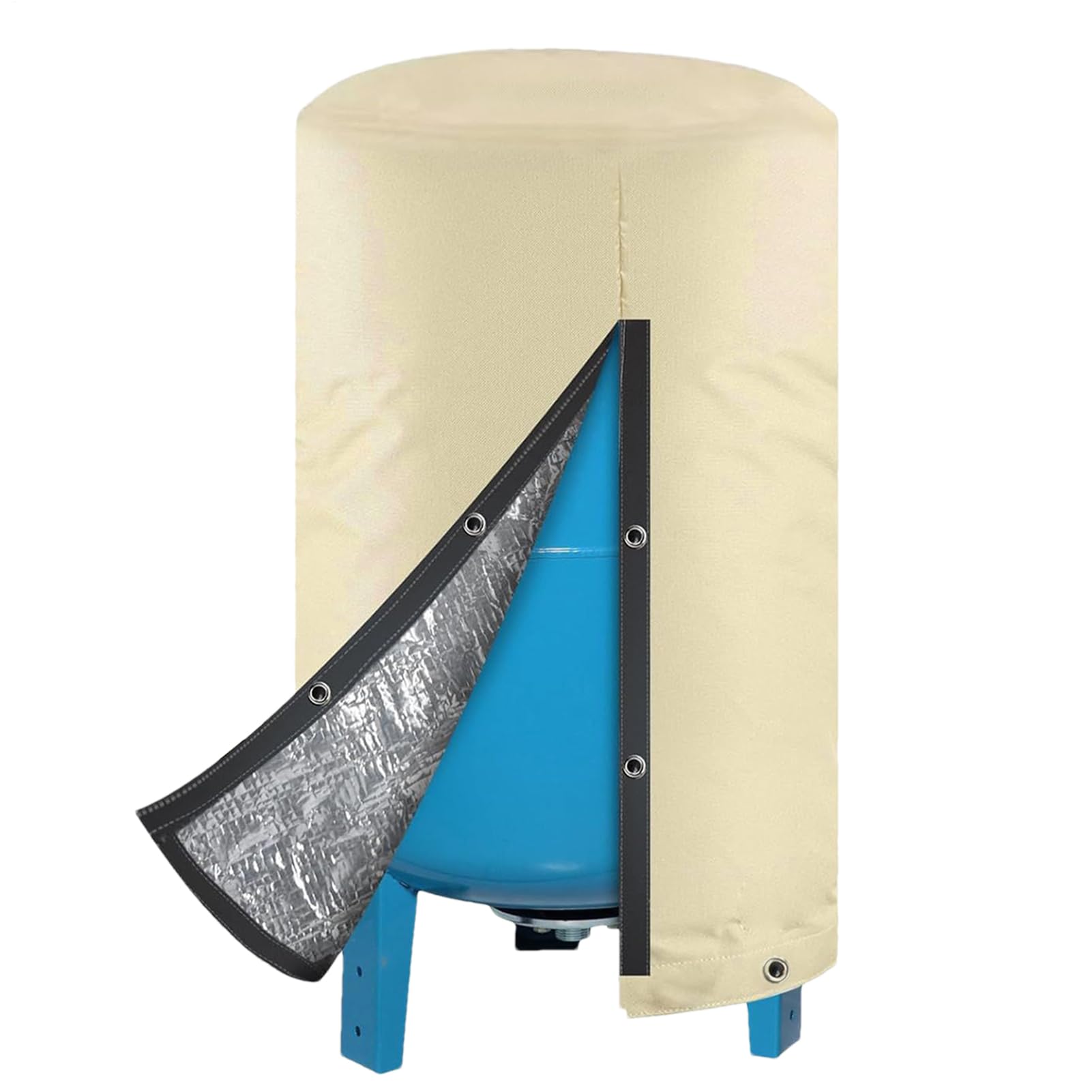 Exteriores del Pozo Barrera Aislamiento Tanque De Presión Pozo | Protector Bomba Agua Para Jardín Patio Paisaje Exterior Patio Trasero Césped Terraza Porche