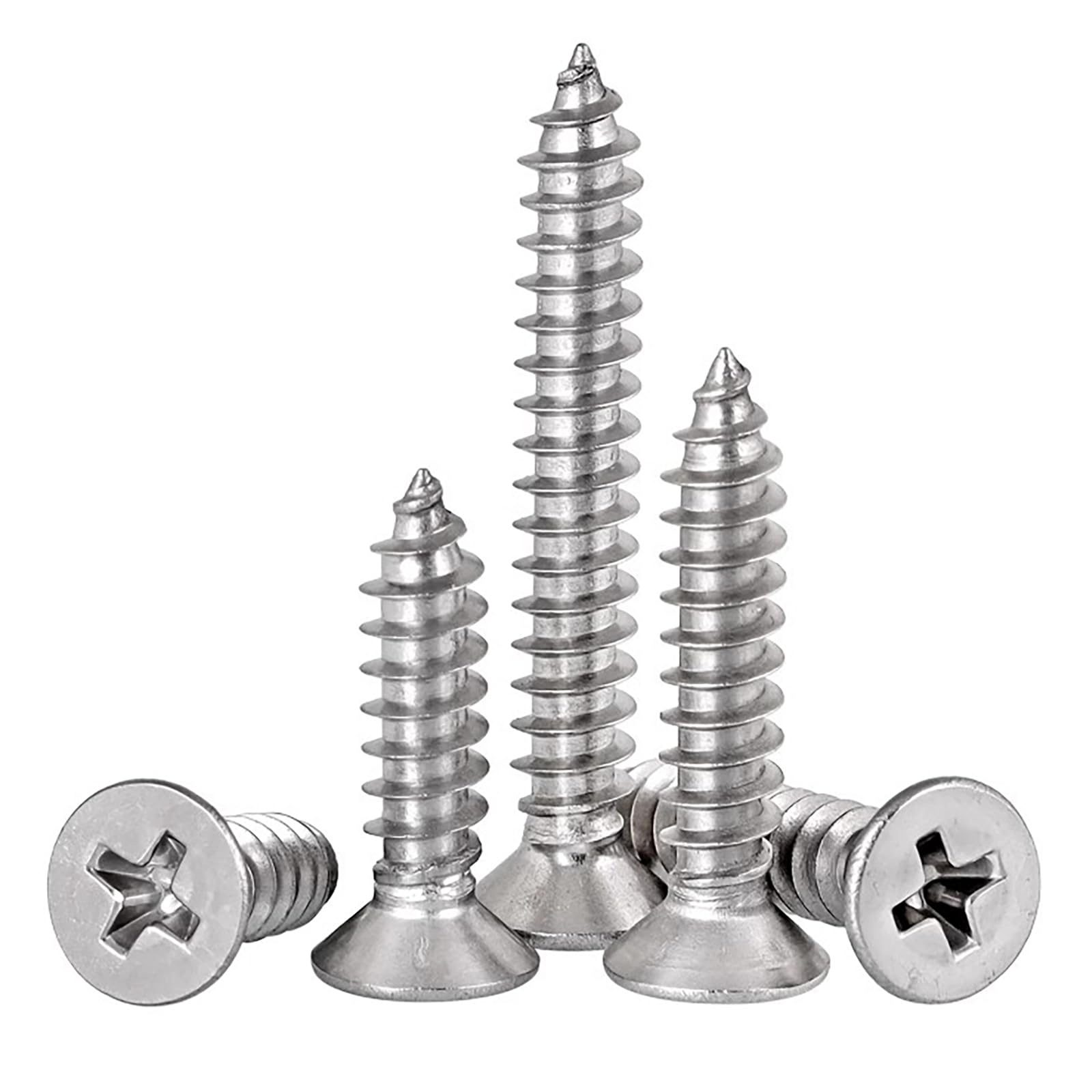 625pcs Self-Tapping Screws Kit - Wood, Plastic, Metal -18