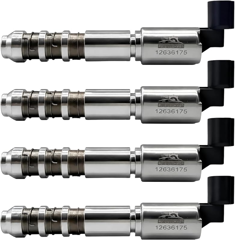 Solenoide de comando variável de válvulas VVT AUTO OCCASION para Buick, Cadillac, Chevrolet, GMC, Saab, Saturn e Suzuki – Kit com 4 unidades