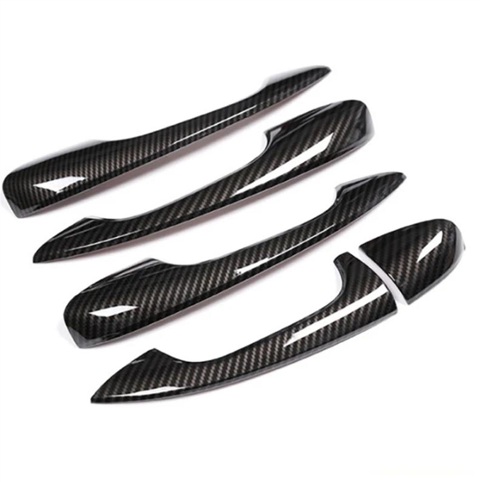 NOHEEU Car Door Handles Covers Auto Styling for Benz A B C E GLC CLA GLE GLS GLB Class W177 W247 W205 W213 X253 C118(Carbon)