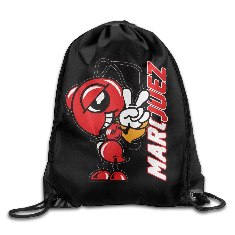 Marc Marquez Motor Racing Sport Backpack Drawstring Print Bag