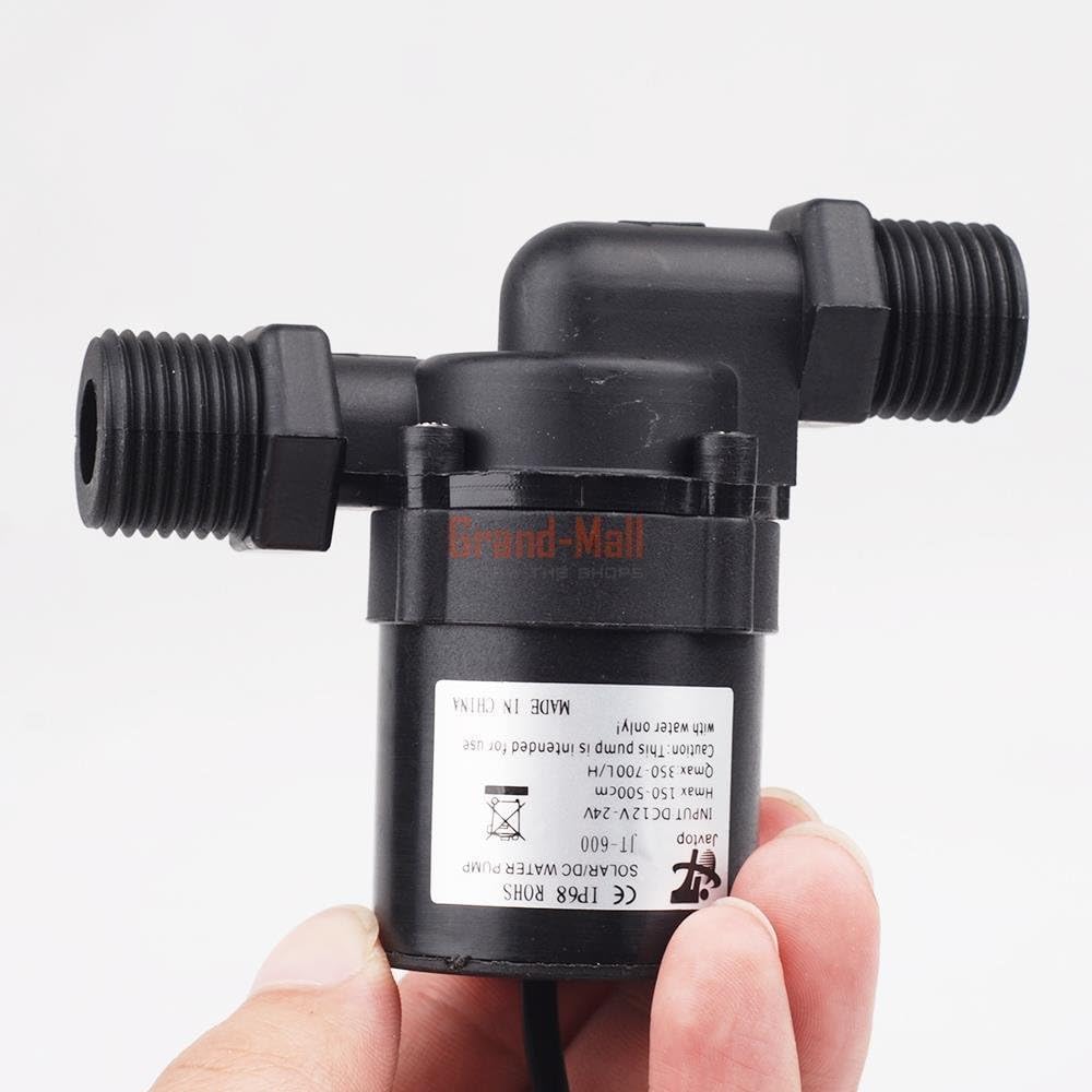 DC 12V 24V Solar Hot Water Circulation Pump Brushless Motor Water Pump 700L/H