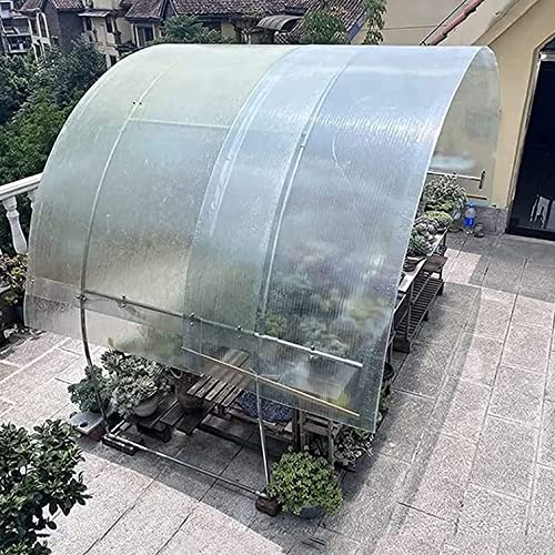 Paneles de reemplazo transparentes a prueba de lluvia para reparar techos dañados 6