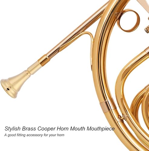 Miniatura 2 de Boquilla de bocina, boquilla de latón accesorio de repuesto para bocina francesa