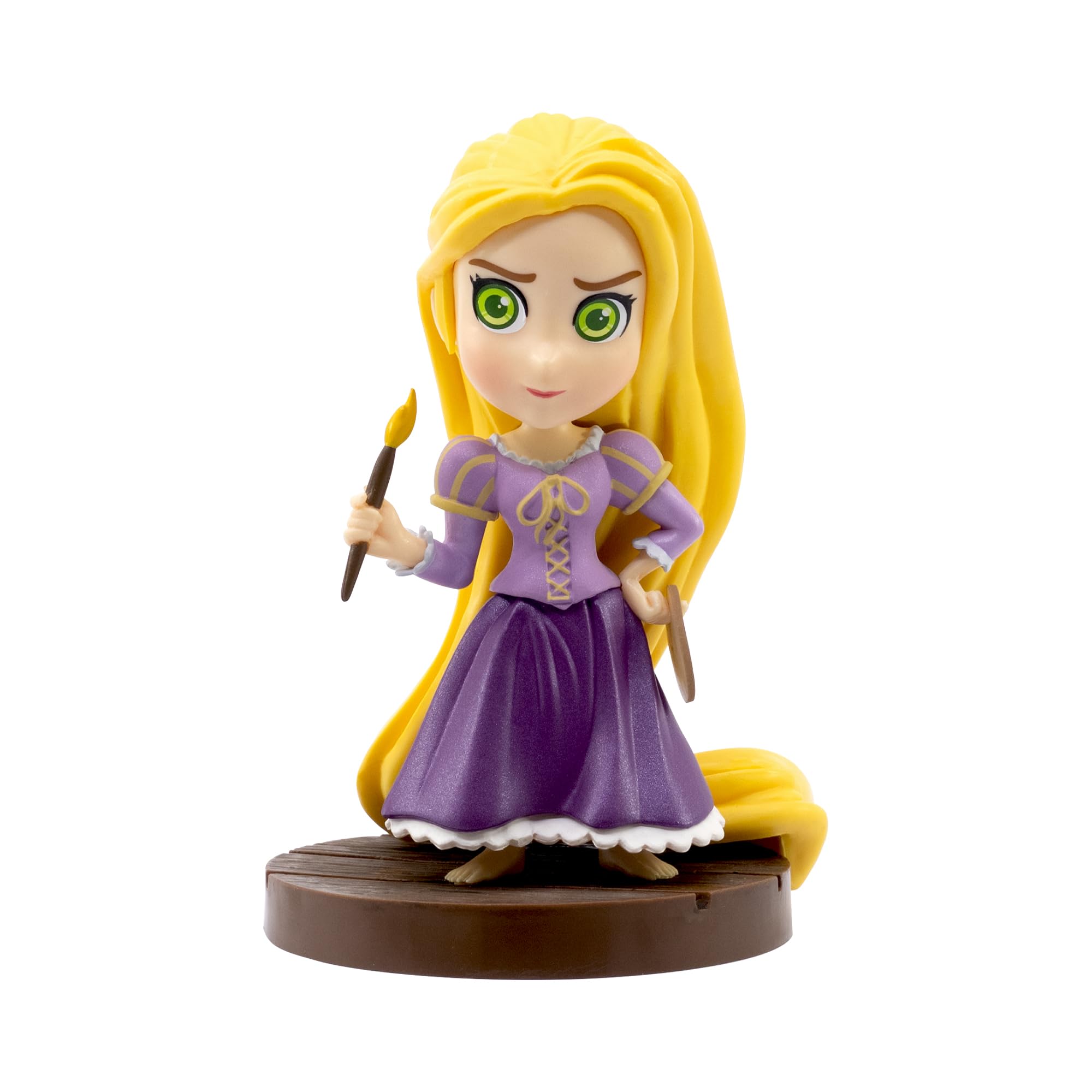 YuMe Disney Princess Rapunzel 3" Mini Figure Collectable in Hero Window Box, 6.5 cm
