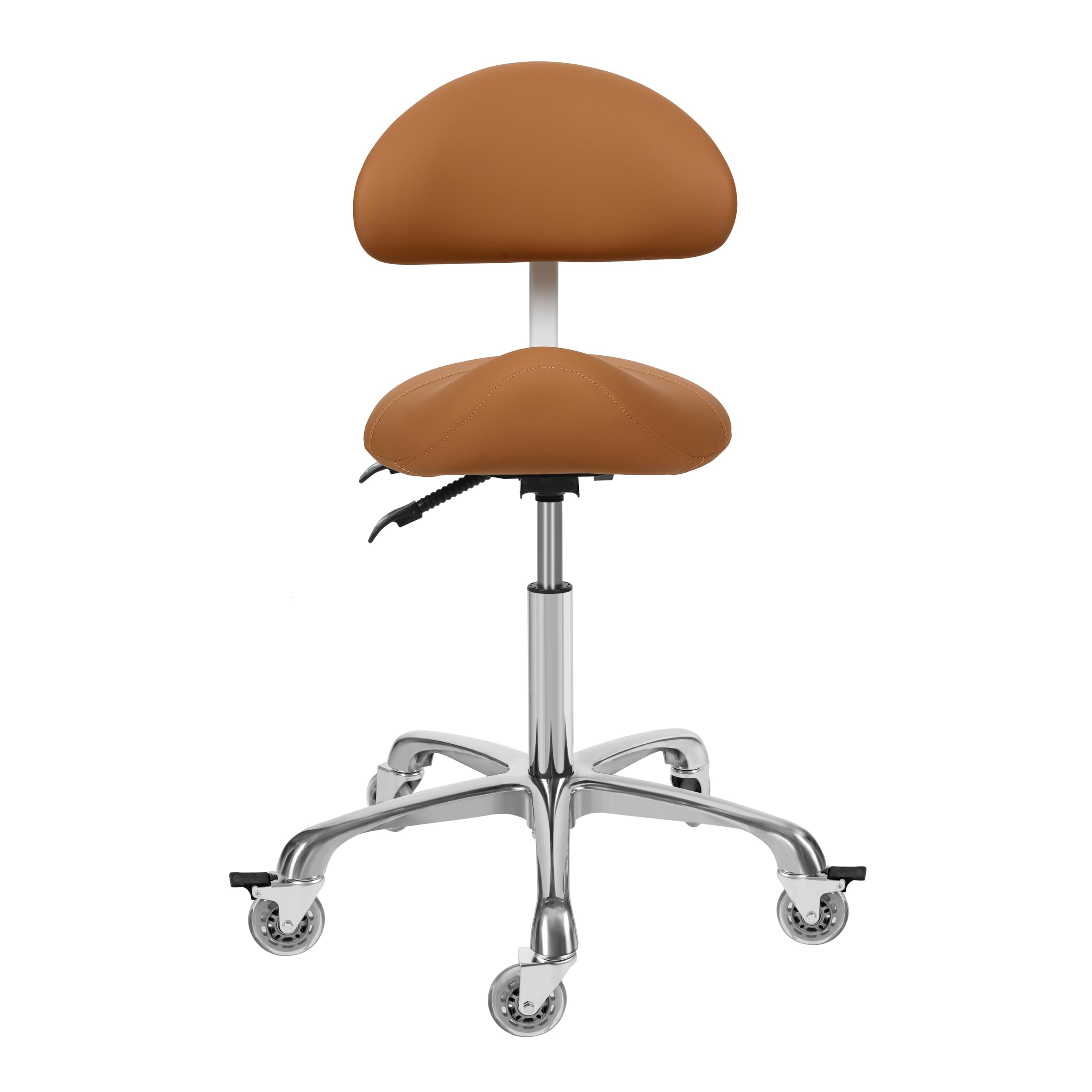 Amazon.com: Saddle Stool Chair With Back Support - Ergonomic
