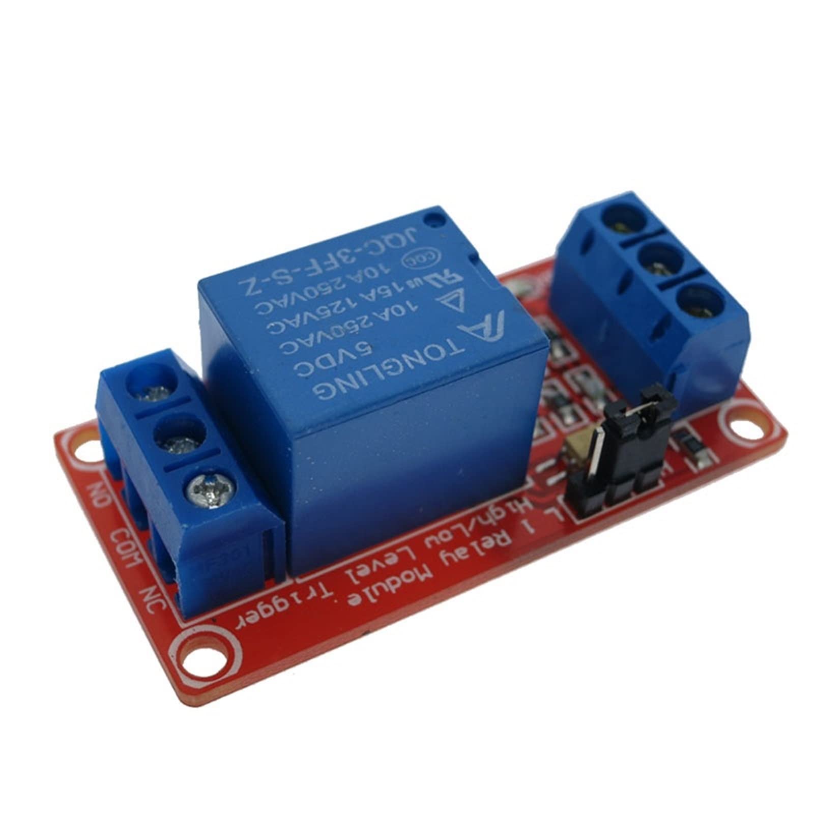 AQHYEBNSR One 1 Channel 5V 12V Relay Module Board Shield for with Optocoupler Support High and Low Level Trigger