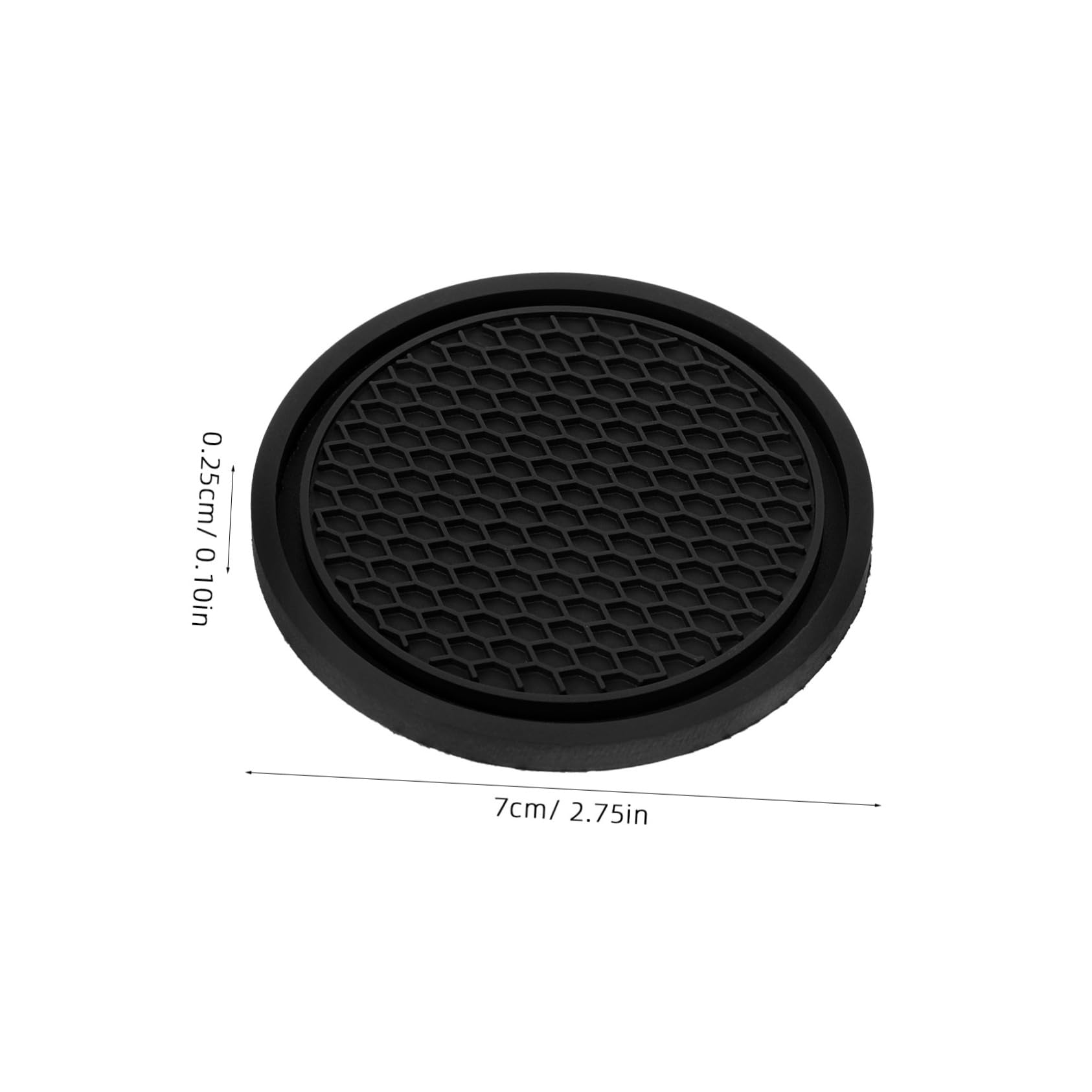 VINTORKY 2pcs Car Cup Coasters Anti-Slip Mat for Car Holders Silicone Coasters for Accessories Interior