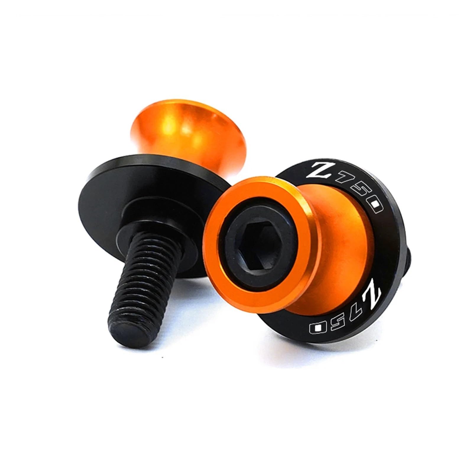Vis de Bobine de Curseur de Bras oscillant de Moto de 10mm compatibles avec Z750 Z 750 2012 2011 2010 2009 2008 2007 2006 2005 2004 2003