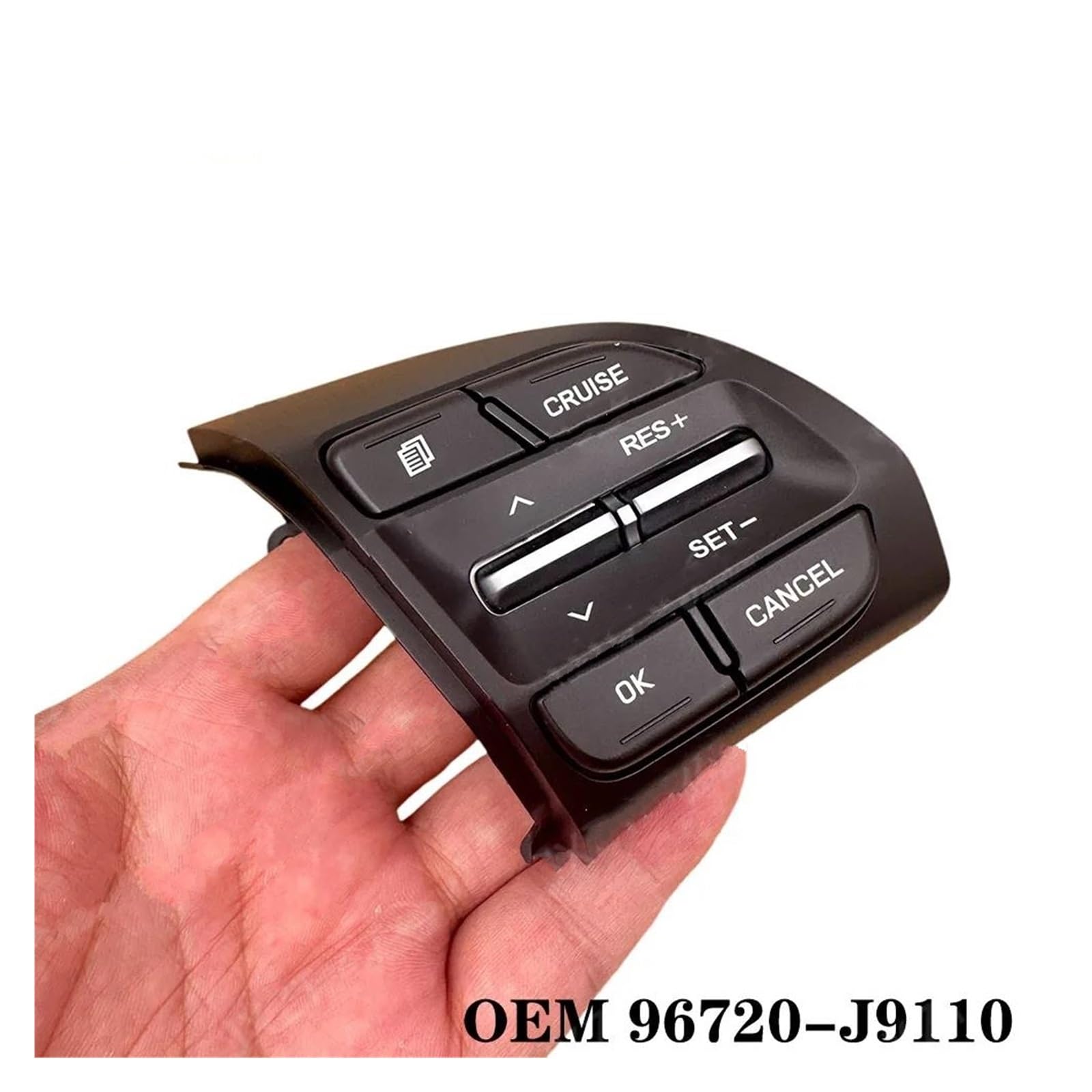 Pulsanti del Volante per Hyundai, i30, Veloster, Kona, Veicolo Elettrico, Volante, Pulsante del Cruise Control, Interruttore di Controllo della Radio 96720 J9110, Controllo del Volante dell'auto