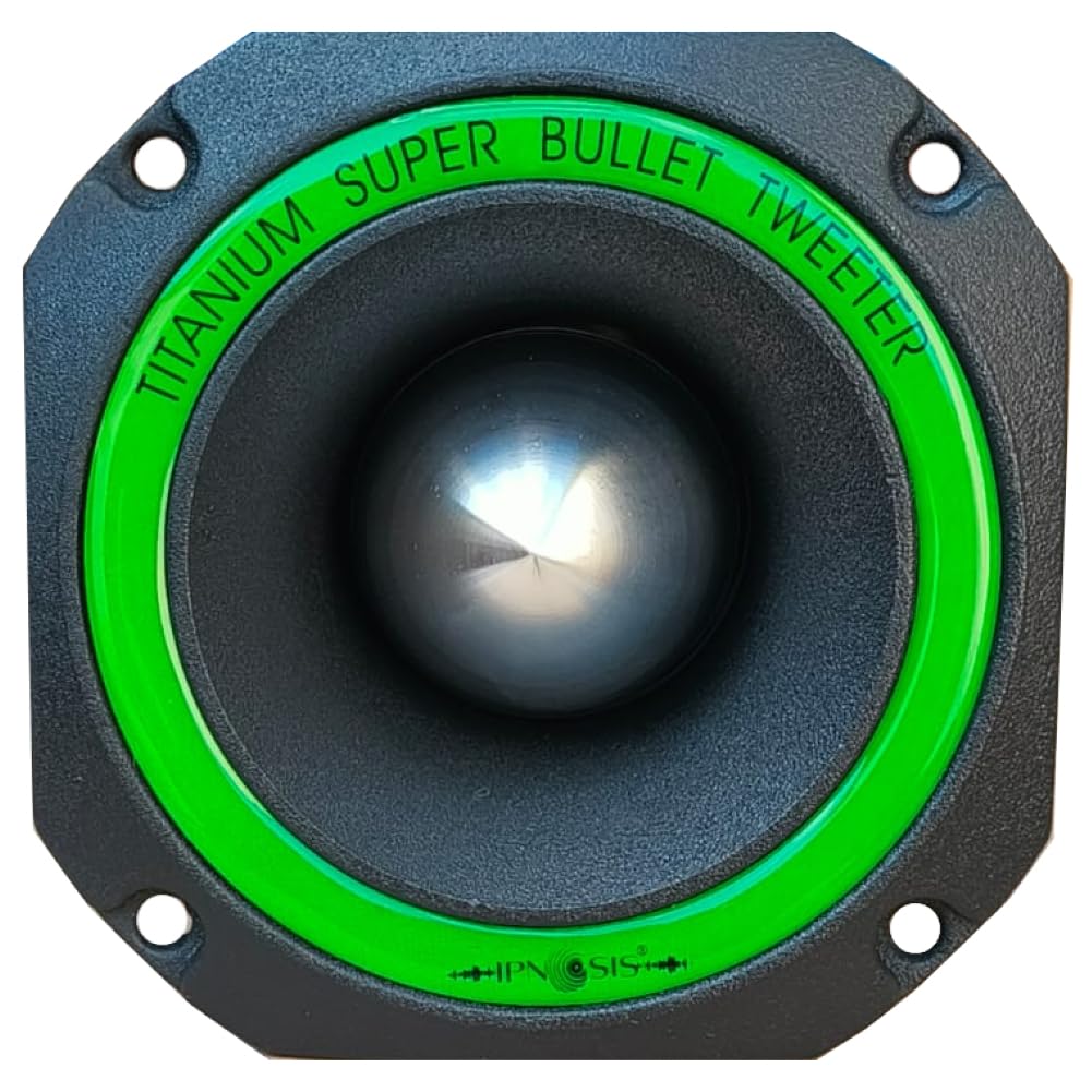 KIT SET PER IPNOSIS IPT4401, 1 driver a compressione tweeter bullet da 100 watt rms 200 watt max, impedenza 4 ohm, sensibilità 106 db, per uso spl, auto, 1 pezzo