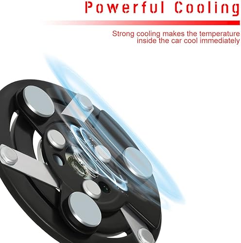 Miniatura 2 de cciyu Kit de embrague de CA apto para Volkswagen para golf 2.8L 1999 2000 2001 reparación de automóviles A/C Embrague Asamblea 7M3820803 7M3820803B