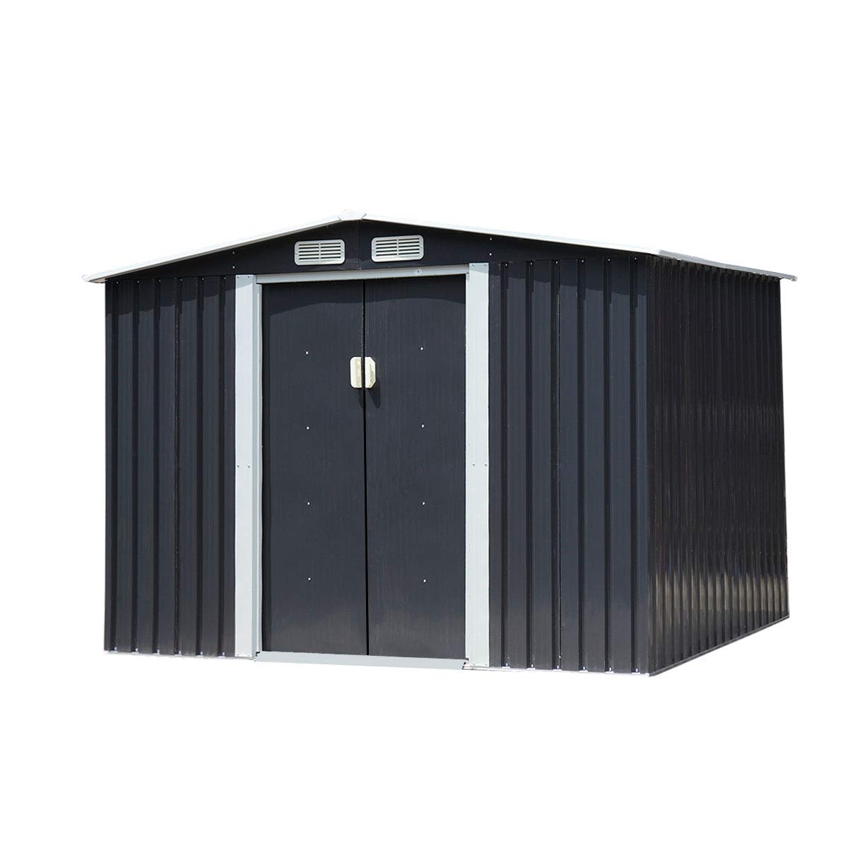 Buy BWM.Co 6' x 8' Large Outdoor Storage Shed Sturdy Utility Tool