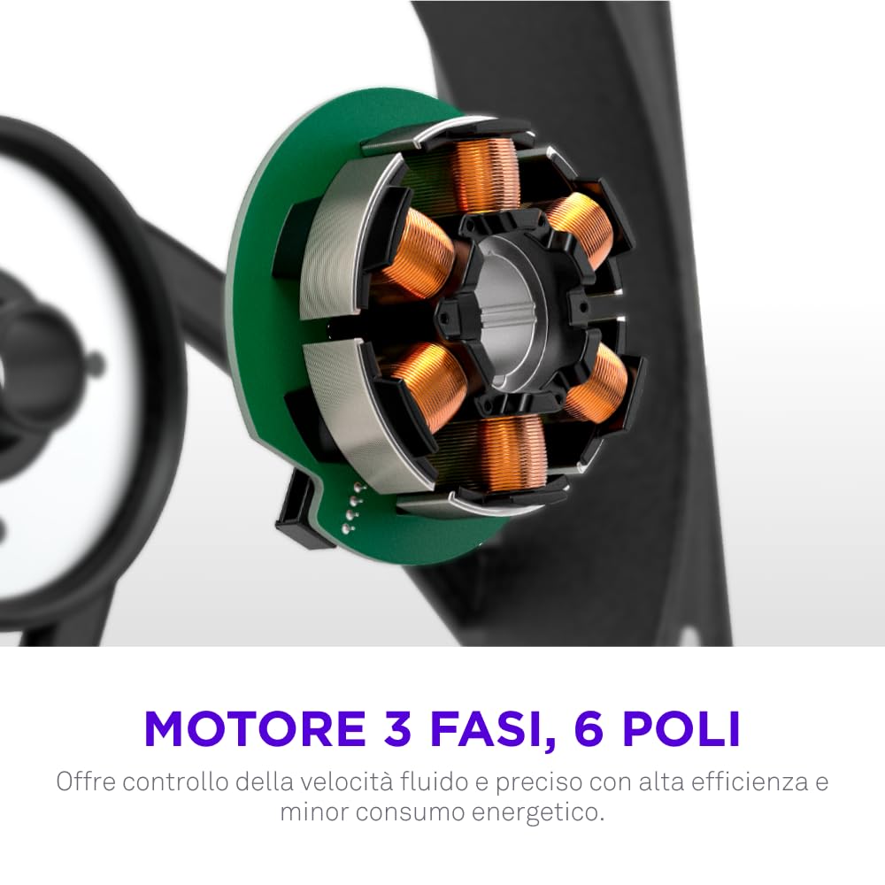 NZXT F280X Ventola Performance Telaio Singolo - 2x 140mm PWM RGB PC - Flusso aria & pressione max - Basso rumore - Telaio & pale LCP - Cuscinetto magnetico fluido - Spessore 30mm - Nero