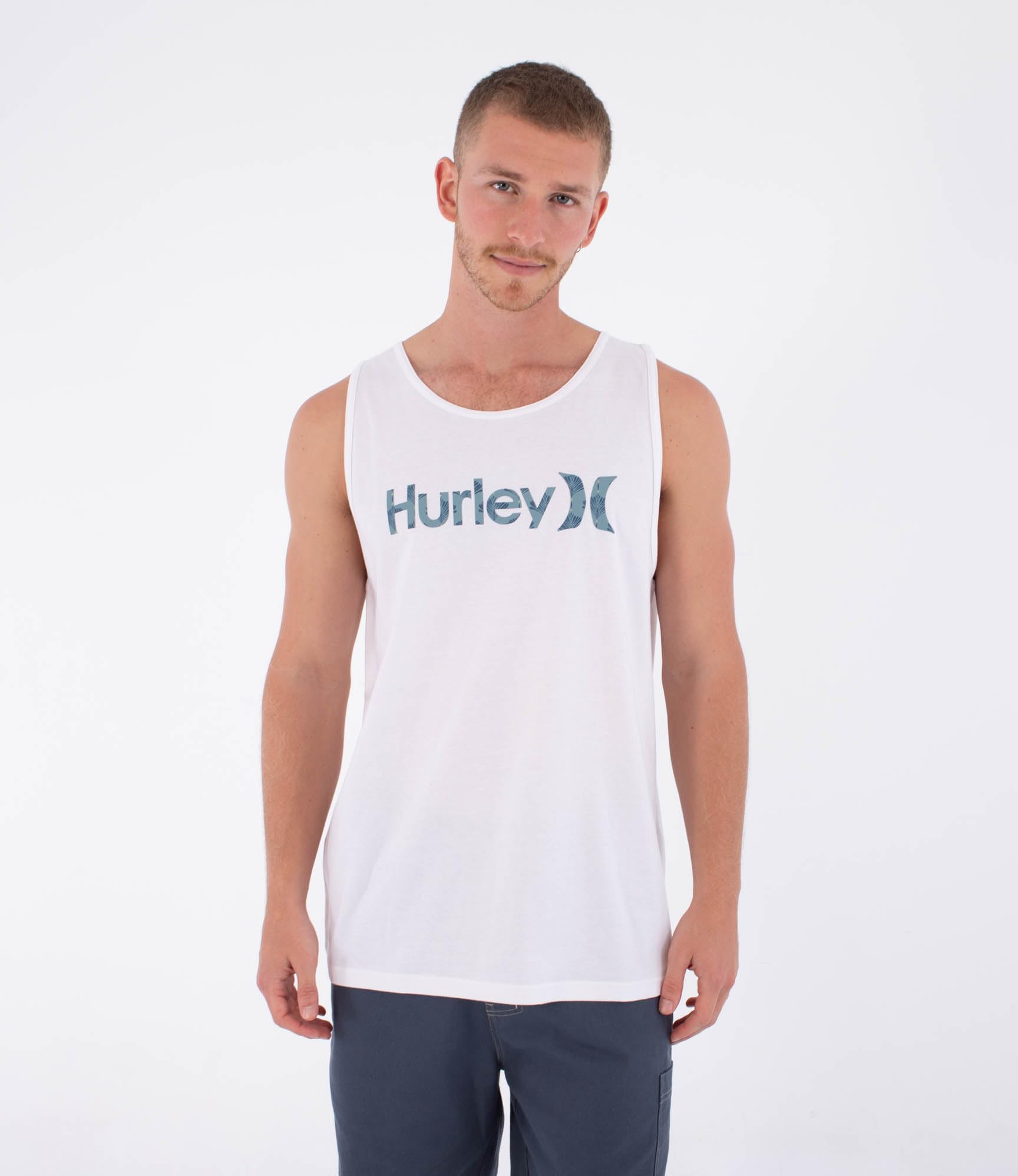Hurley Men's White Printing Press Money Vest - Size: 42/Regular