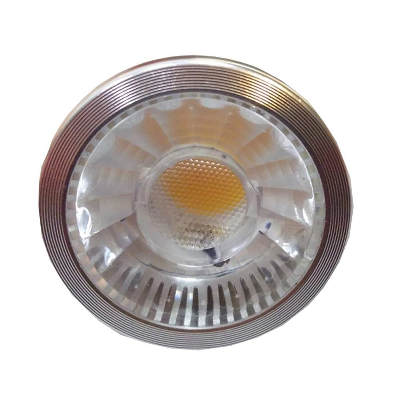 Cebula kukurydziana Światło LED Do Kukurydzy 5 Sztuk COB 5-6W GU10 85-265V Szerokość Chipa Waflowego Stałe Ciśnienie Komercyjnych Opraw Przemysłowych High Bay,do lampy sufitowej(Natural white)