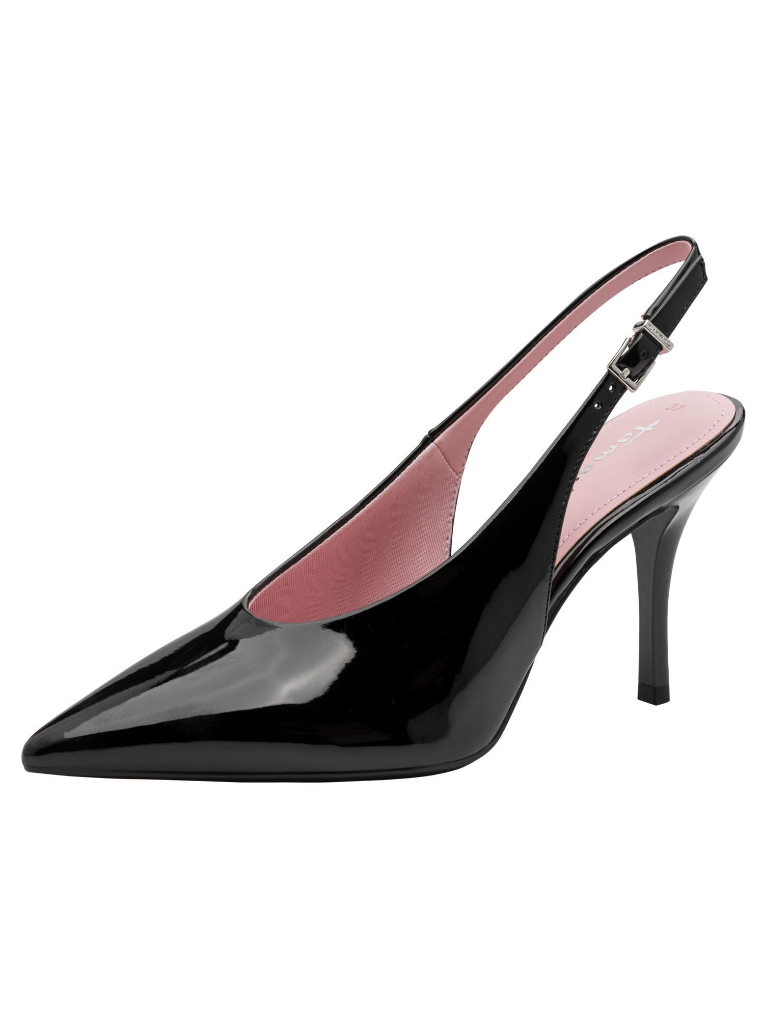 Tamaris Women's slingback pump with stiletto heel black 5.5 UK