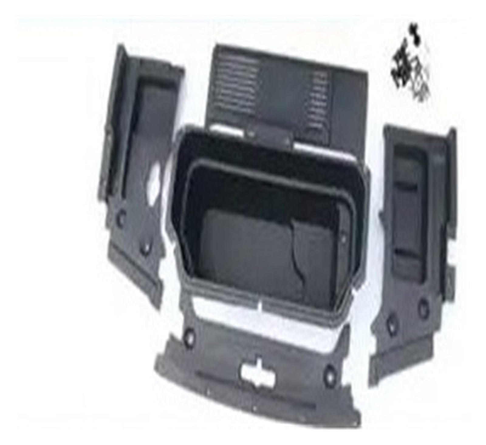 Lhdktee Cargo Cover Front Trunk Hood Storage Box For Chery For ICAR 03 For Jaecoo 6 J6 EV 2024 2025 FFront Engine Compartment Rear Trunk Parcel Shelf(5piece)