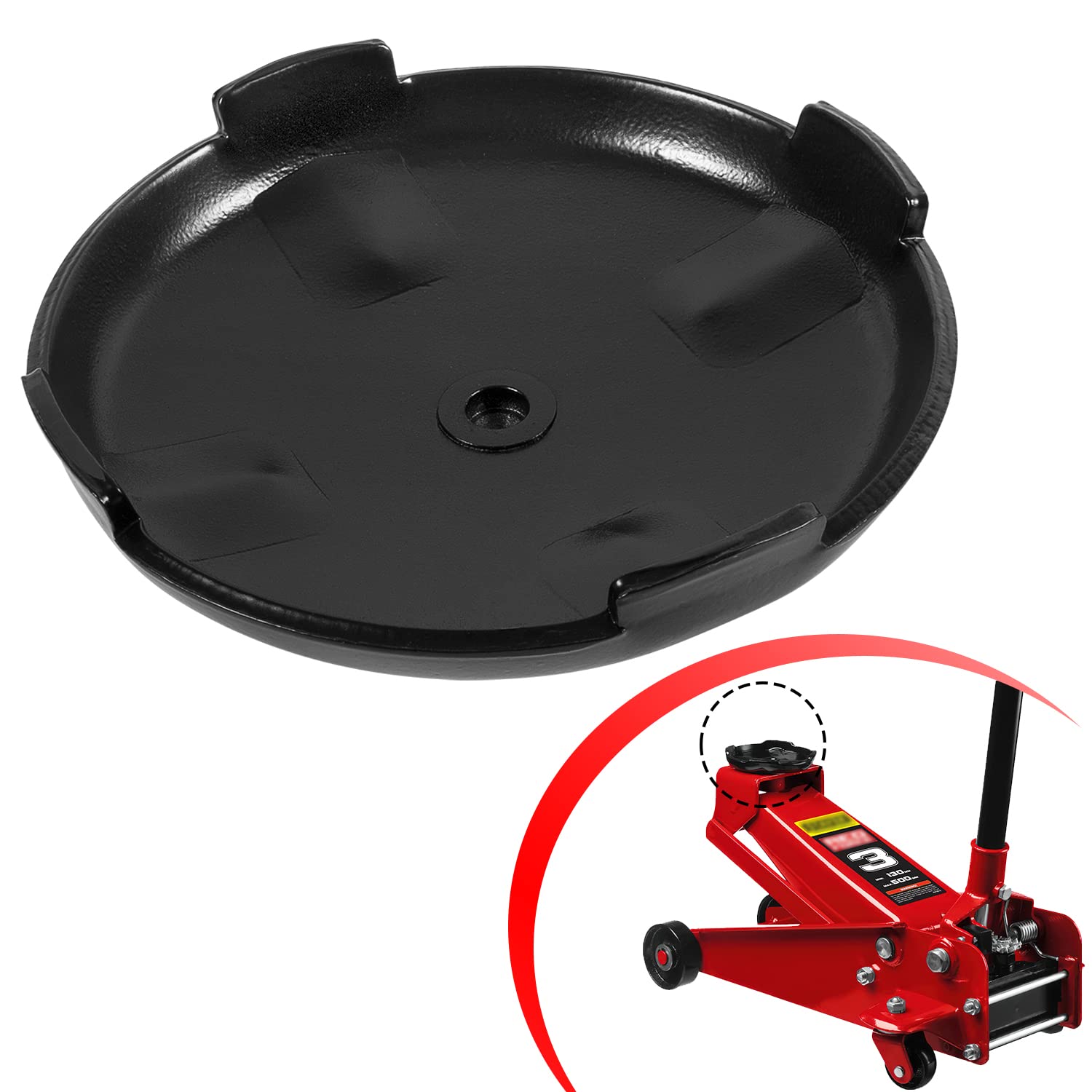 Photo 1 of Saddle Replace for Low Profile Floor Jack Universal Fit, 6.75 Inch, 1-3/16 Stem, Up to 5 Ton